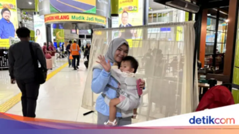 Perjuangan Ibu Muda War Tiket Kereta H-30 Lebaran demi Mudik Nyaman ke Jogja