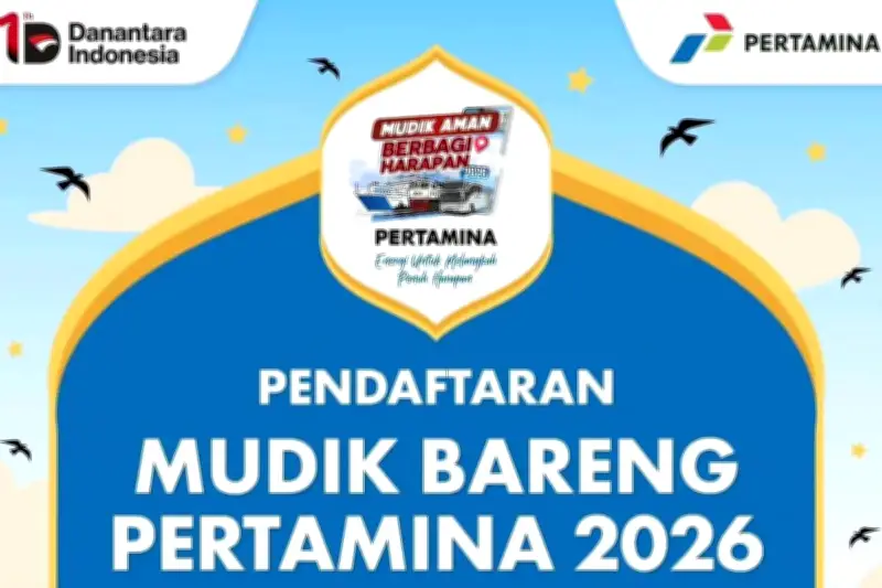 Pertamina Gelar Mudik Gratis Lebaran 2026, Warga Bisa Pulang Kampung Naik Bus