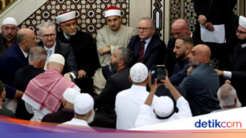 PM Australia Anthony Albanese Diprotes di Masjid Lakemba Saat Idulfitri