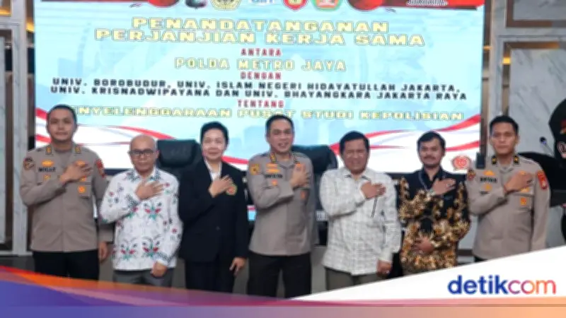 Polda Metro Jaya Perkuat SDM dengan Kerja Sama Empat Universitas