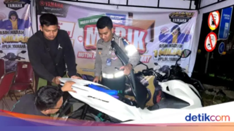 Polisi Sediakan Bengkel Gratis di Pos Gadog Puncak untuk Pengendara