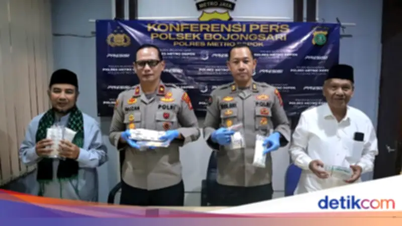 Polisi Tangkap 3 Penjual Obat Terlarang di Depok dengan Modus COD, 1.100 Butir Disita
