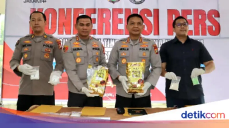 Polres Depok Gagalkan Jaringan Narkoba Aceh-Malaysia, 4 Kg Sabu Disita
