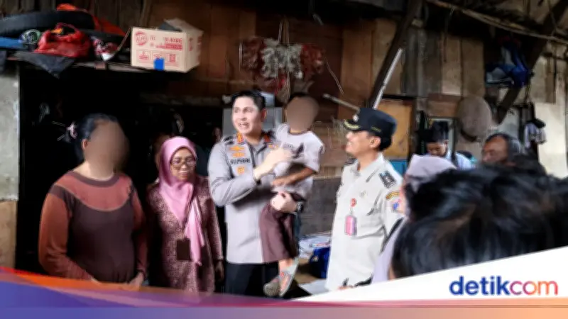 Polres Jaktim Pulangkan Bocah Pemulung Viral ke Ibunya di Sumedang