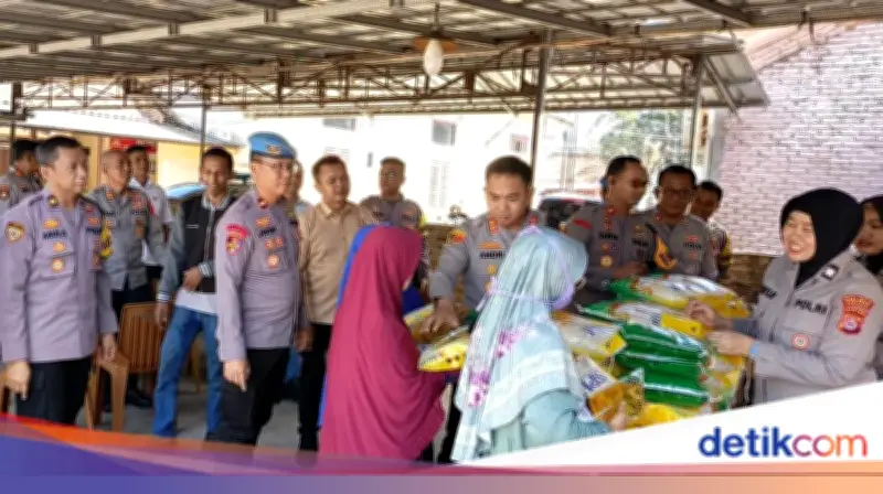 Polres Serang Gelar Gerakan Pangan Murah untuk Jaga Stabilitas Harga Jelang Lebaran
