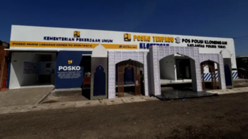 Posko Mudik BBPJN di Prupuk Tegal Siap Layani Pemudik dengan Fasilitas Lengkap