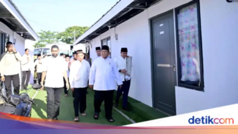 Prabowo dan Menteri PU Tinjau Huntara di Aceh Tamiang, Warga Sambut dengan Haru