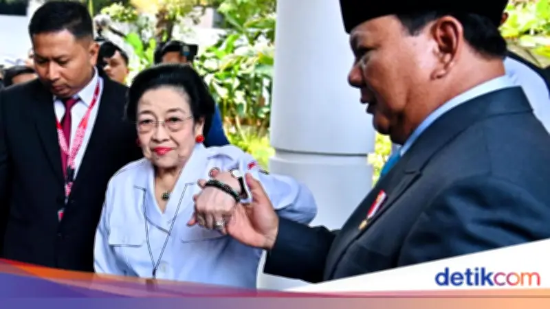 Prabowo Dinilai Negarawan Usai Terima Megawati di Istana, Elite Politik Diajak Dewasa
