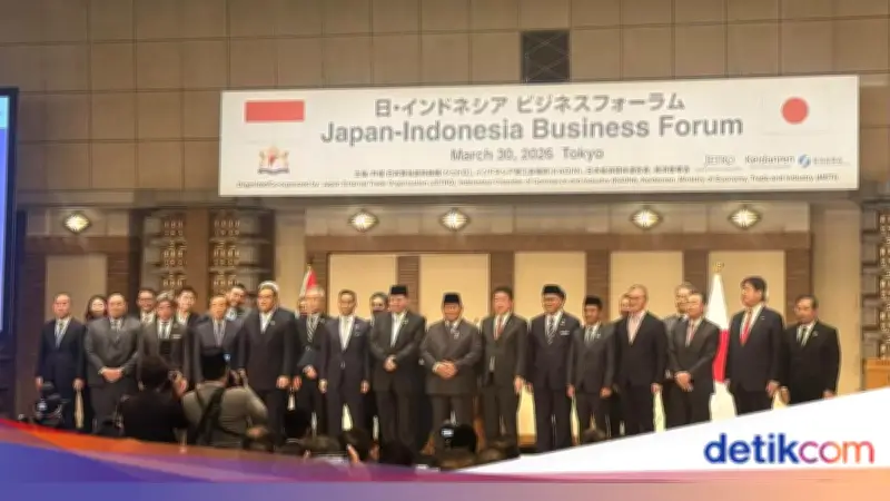 Prabowo Hadiri Forum Bisnis Jepang-Indonesia di Tokyo Usai Bertemu Kaisar