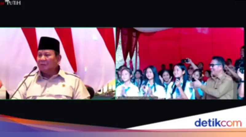 Prabowo Janjikan Beasiswa untuk Siswi Nias, Pesan: Belajar Serius, Jangan Pacaran Dulu