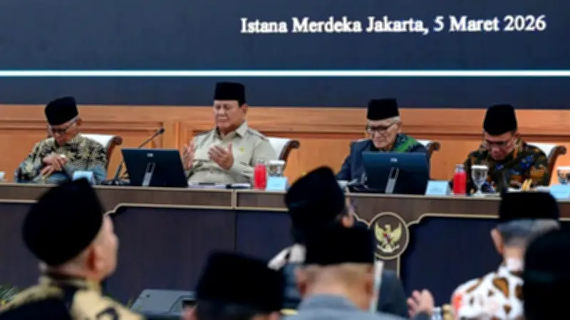 Prabowo Jelaskan Alasan Indonesia Bergabung dengan Board of Peace kepada Tokoh Muslim