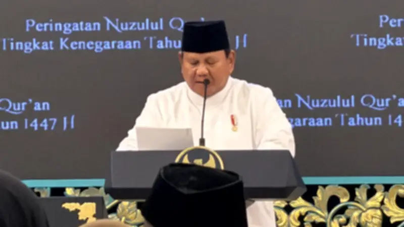 Prabowo: Kekuasaan Bersumber dari Tuhan, Tugas Melindungi Rakyat Tanpa Beda
