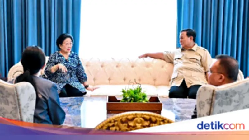 Prabowo Sambut Megawati di Istana Merdeka: Lanjutkan Silaturahmi Antarpemimpin Bangsa