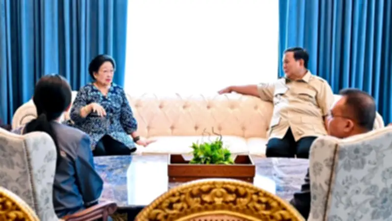 Prabowo Sambut Megawati di Istana Merdeka, Silaturahmi Jelang Lebaran 2026