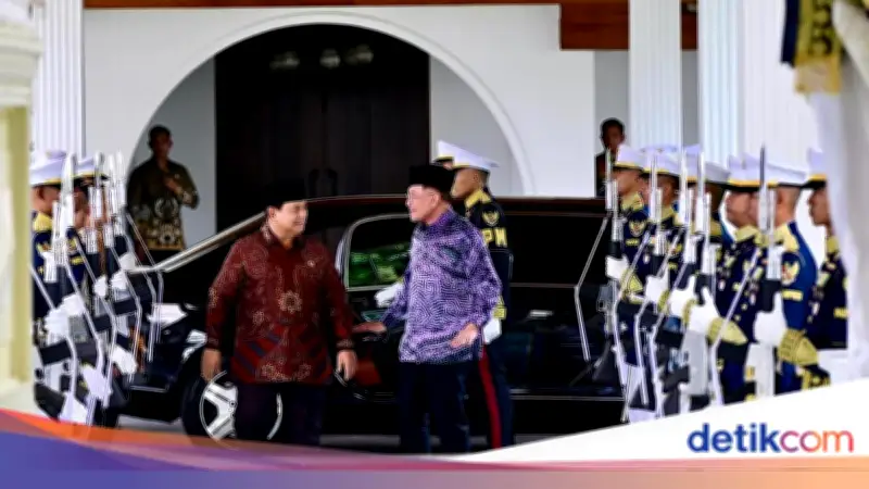 Prabowo Sambut PM Anwar Ibrahim di Istana Merdeka untuk Silaturahmi Lebaran 2026