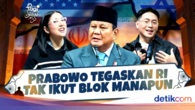 Prabowo Tegaskan Indonesia Tak Ikut Blok Mana Pun di Tengah Konflik Global