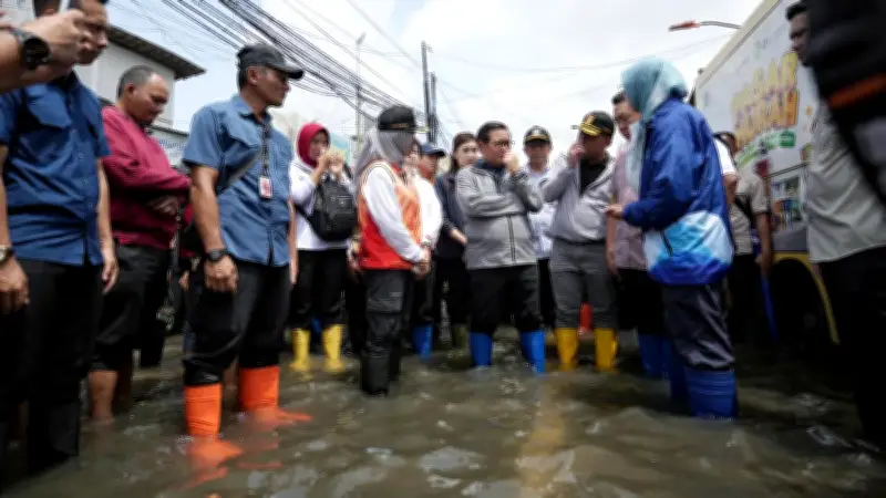 Pramono Anung Klaim Penanganan Banjir Jakarta Lebih Cepat Meski Hujan Deras