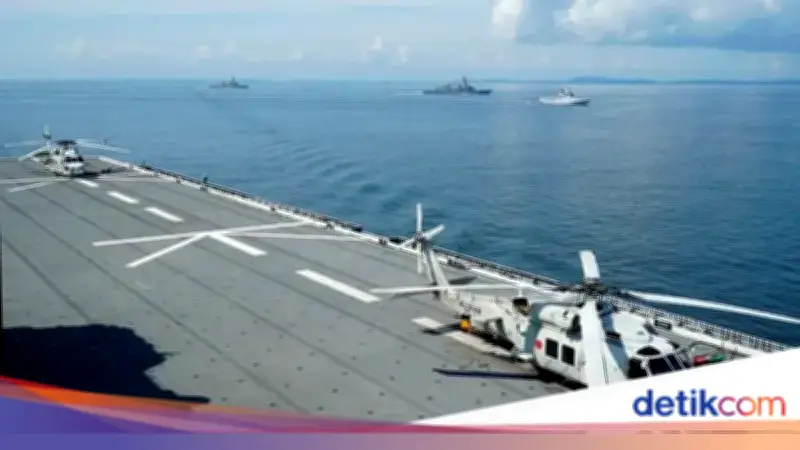 Prancis Kerahkan Kapal Induk Helikopter Amfibi Tonnerre ke Mediterania