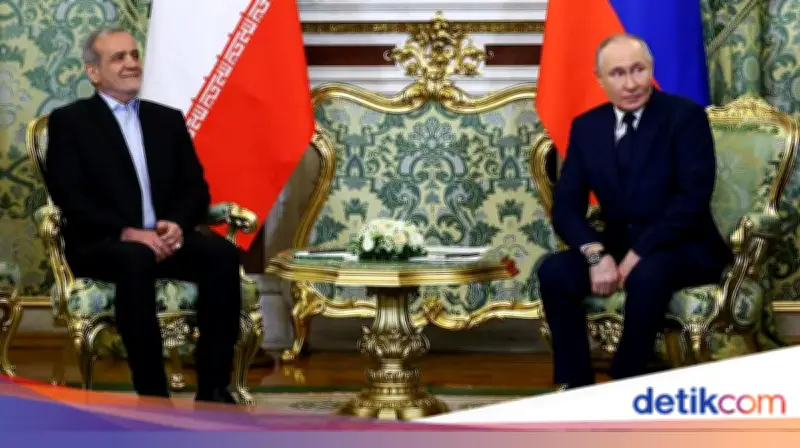 Presiden Iran Telepon Putin, Kecam Serangan AS-Israel dan Desak Dukungan