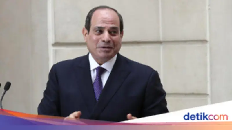 Presiden Mesir Al-Sisi Serukan Bantuan AS untuk Hentikan Perang di Timur Tengah