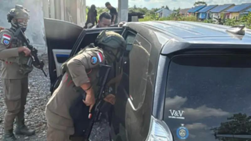 Pria Jaringan PIS Ditangkap di Mimika, Diduga Sebarkan Propaganda KKB di Media Sosial