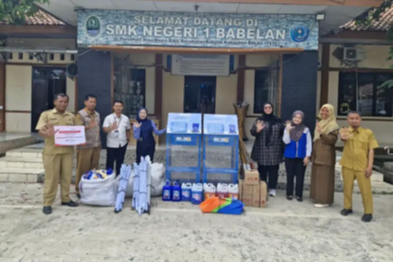 Program Lintas Energi Bawa SMKN 1 Babelan Raih Predikat SMK Pusat Keunggulan