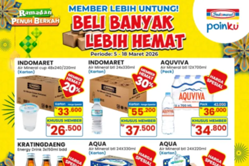 Promo Indomaret Hemat Hari Ini 8 Maret 2026: Harga Spesial Minyak Goreng