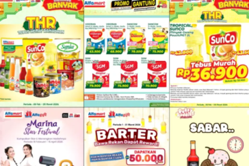 Promo JSMA Alfamart 8 Maret 2026: Minyak Goreng 2 Liter Harga Murah Mulai Rp