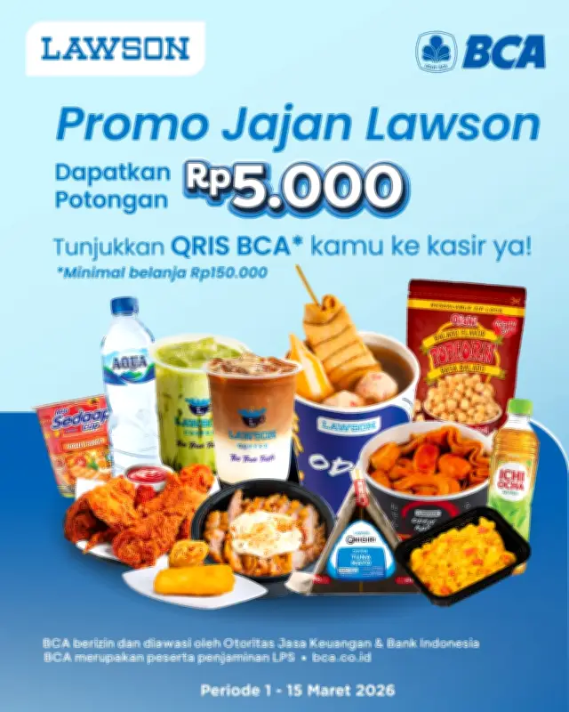Promo Lawson Station Indonesia Maret 2026: Diskon dan Penawaran Spesial Akhir Pekan