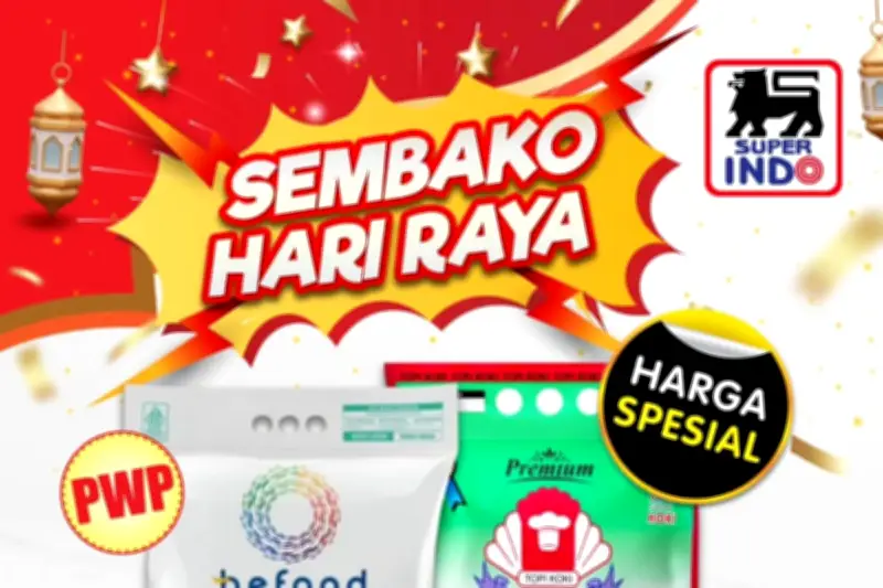 Promo Superindo 29 Maret 2026: Sembako Lengkap dengan Harga Hemat