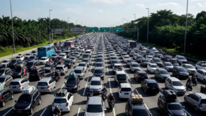 Puncak Arus Mudik Lebaran 2026 Pecah Rekor, Tertinggi Sepanjang Sejarah di Indonesia