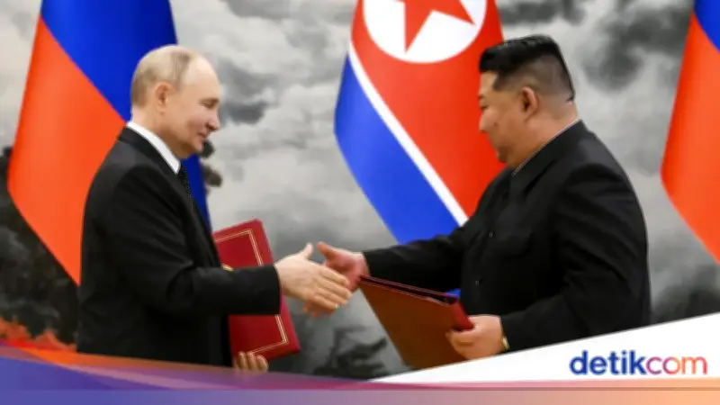 Putin Ucapkan Selamat kepada Kim Jong Un Atas Terpilih Kembali Sebagai Presiden Korea Utara