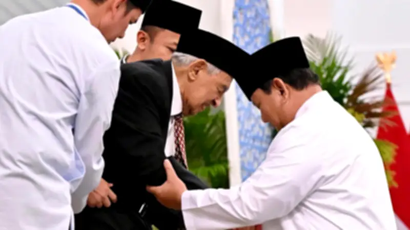Quraish Shihab Panjatkan Doa Khusus untuk Presiden Prabowo di Istana Negara