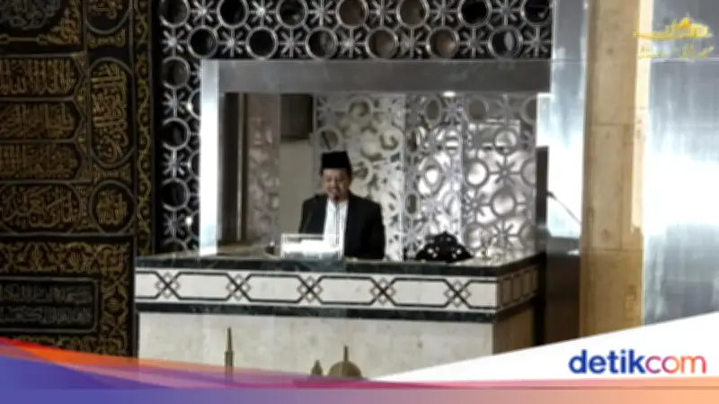 Rektor UIN Sunan Kalijaga Apresiasi Program Pemerintah dalam Khutbah Idulfitri di Istiqlal