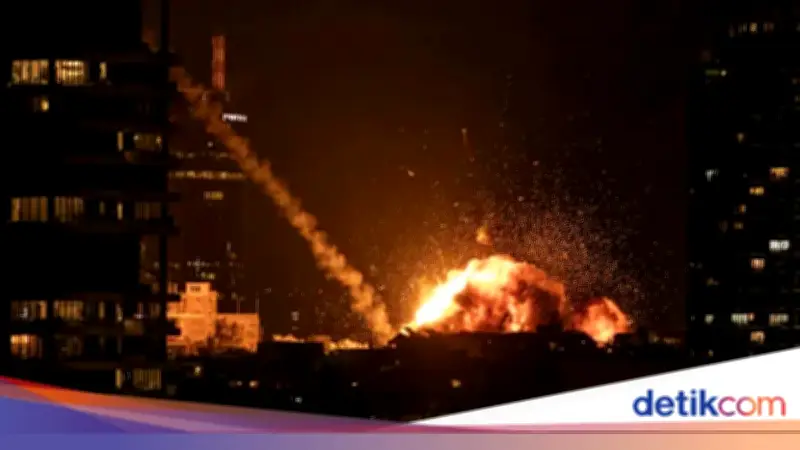Rudal Iran Hantam Yerusalem, Gedung Rusak dan Satu Orang Terluka Ringan