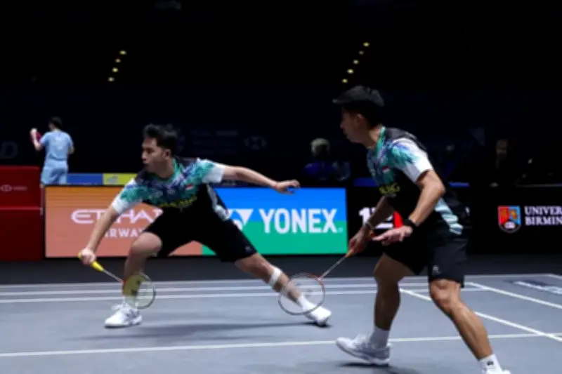 Sabar/Reza Tersingkir dari All England 2026 Usai Dikalahkan Popov Bersaudara