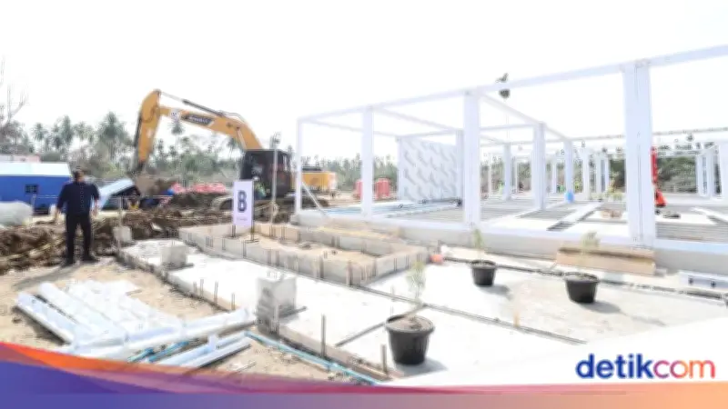 Satgas PRR Capai 81% Target Huntara di Sumatera, Fokus Kurangi Pengungsi Tenda