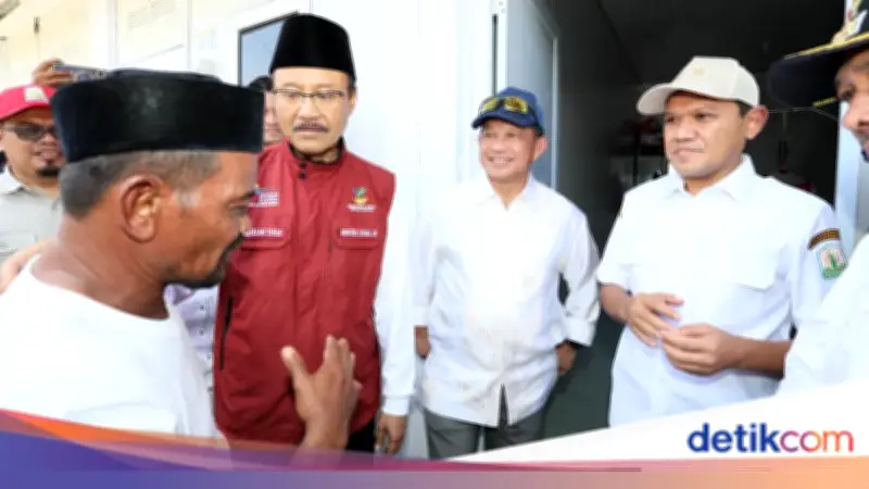 Satgas PRR Kejar Target Huntara dan DTH untuk Korban Bencana Sumatera