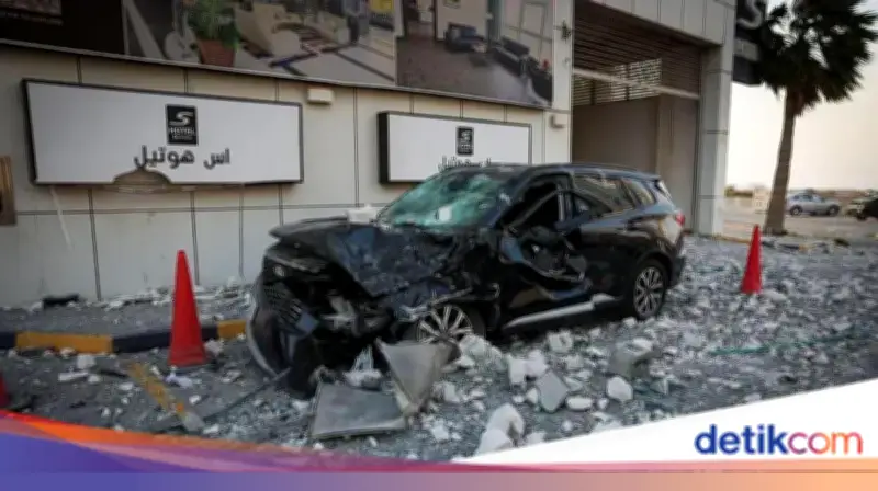 Serangan Rudal Iran Hantam Hotel di Bahrain, Arab Saudi dan Qatar Cegat Drone