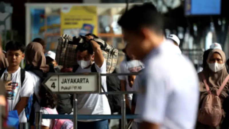 Stasiun Pasar Senen dan Gambir Jadi Pusat Keramaian Mudik 2026, Penumpang Capai 53 Ribu per Hari