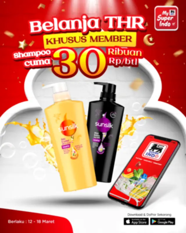 Super Indo Luncurkan Promo THR Khusus Member, Diskon Kecantikan hingga Makanan