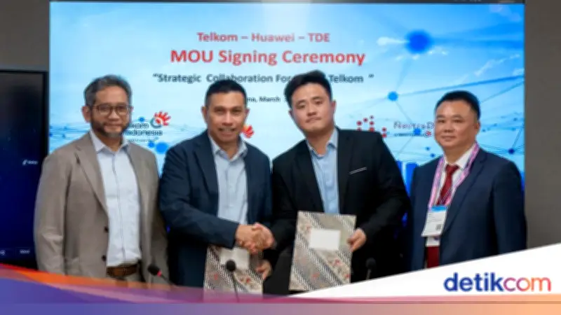 Telkom dan Huawei Perkuat Infrastruktur Digital di MWC 2026, Fokus pada AI dan Cloud