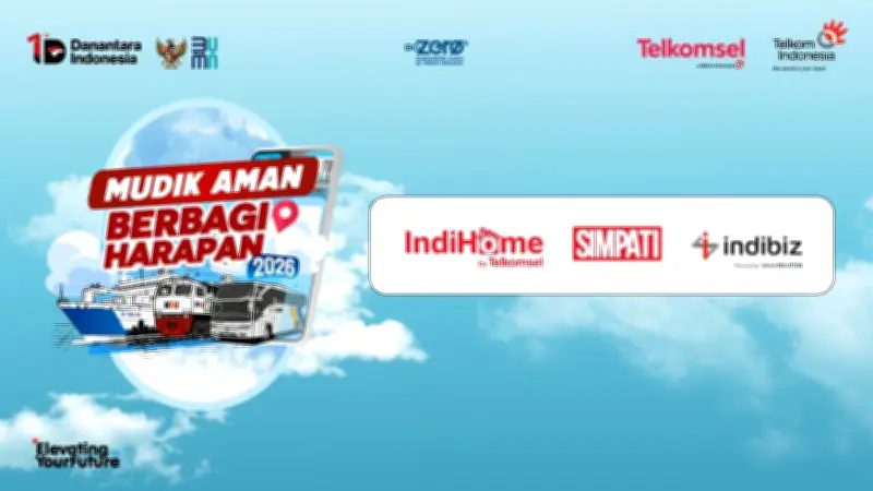 TelkomGroup Siapkan 27 Bus dan 3 Rute Kapal Laut untuk Mudik Gratis 2026