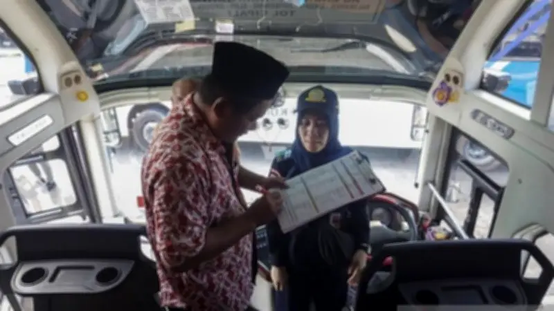 Terminal Kalideres Gelar Pemeriksaan Kelaikan Bus Pra-Mudik Lebaran 2026
