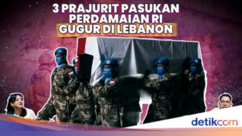 Tiga Prajurit TNI Gugur di Lebanon, Pemerintah Desak Investigasi PBB