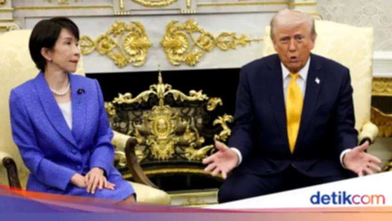 Trump Singgung Pearl Harbor Saat Bertemu PM Jepang, Takaichi Tampak Tidak Nyaman