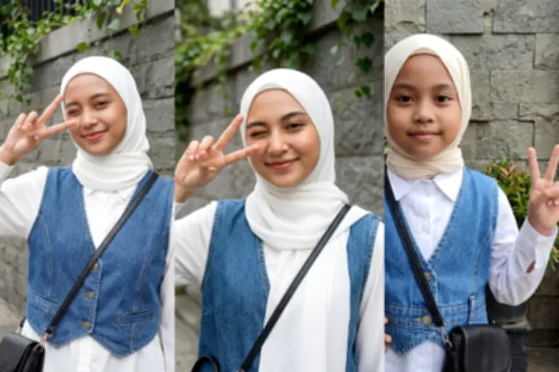 Vest Jeans dan Kemeja Putih: Tren Clean Aesthetic untuk Hijabers Kekinian