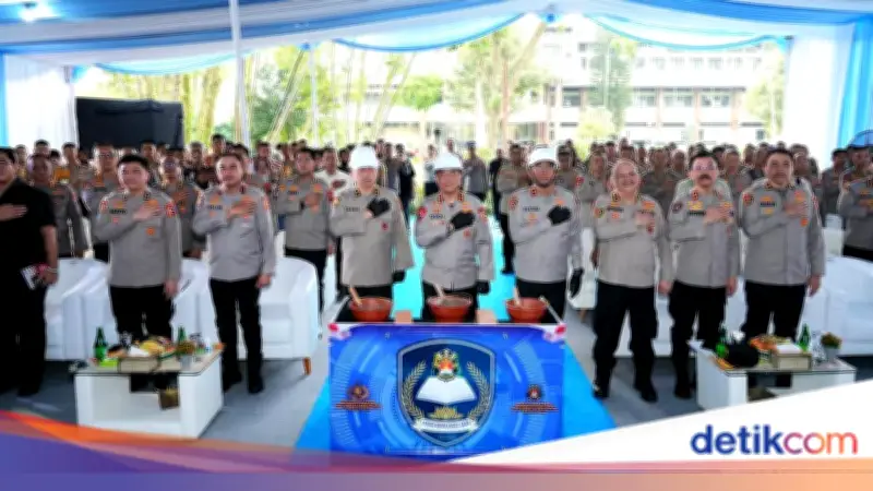 Wakapolri Pimpin Groundbreaking Lab Sosial Sains di Akpol Semarang