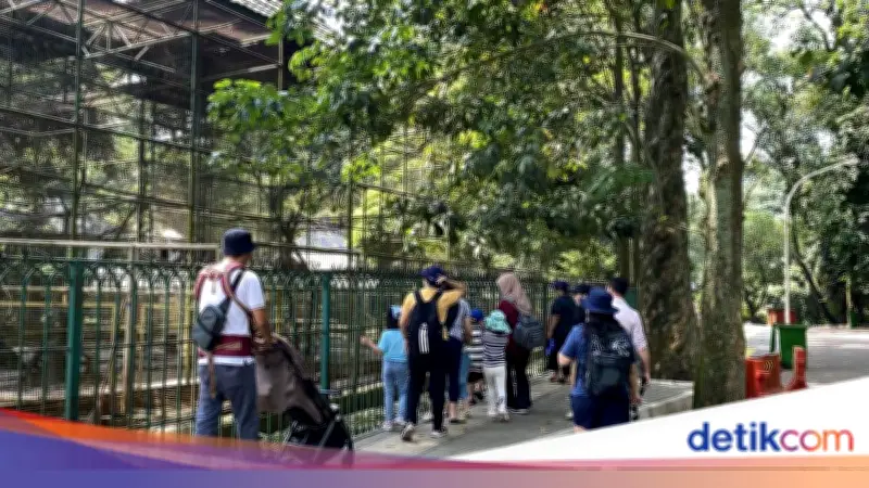 Warga Depok dan Jakarta Curi Start Liburan Lebaran ke Ragunan, Hindari Keramaian