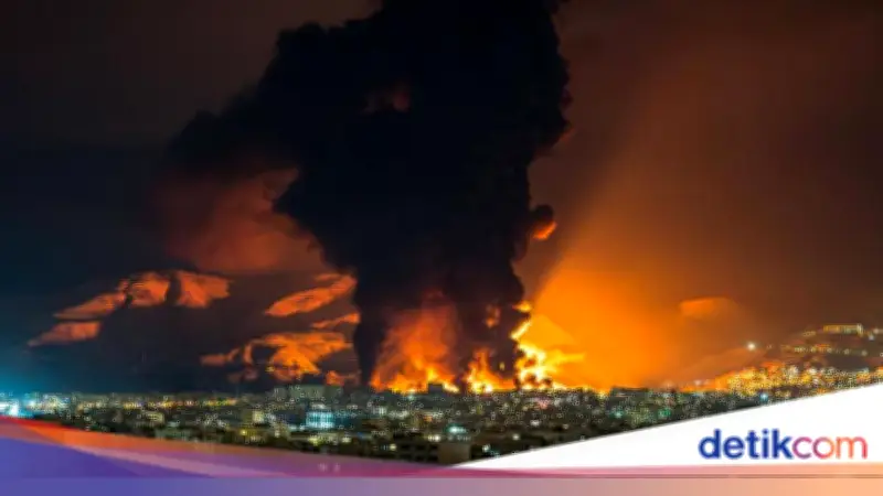 Warga Iran Terjebak di Tengah Perang, Khawatir Hujan Asam dan Korban Sipil